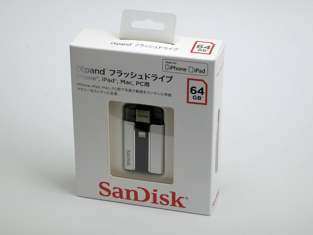 SanDisk☆iXpandSlim☆フラッシュドライブ☆64GB